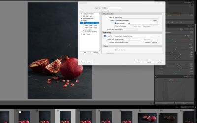 Lightroom exportálás