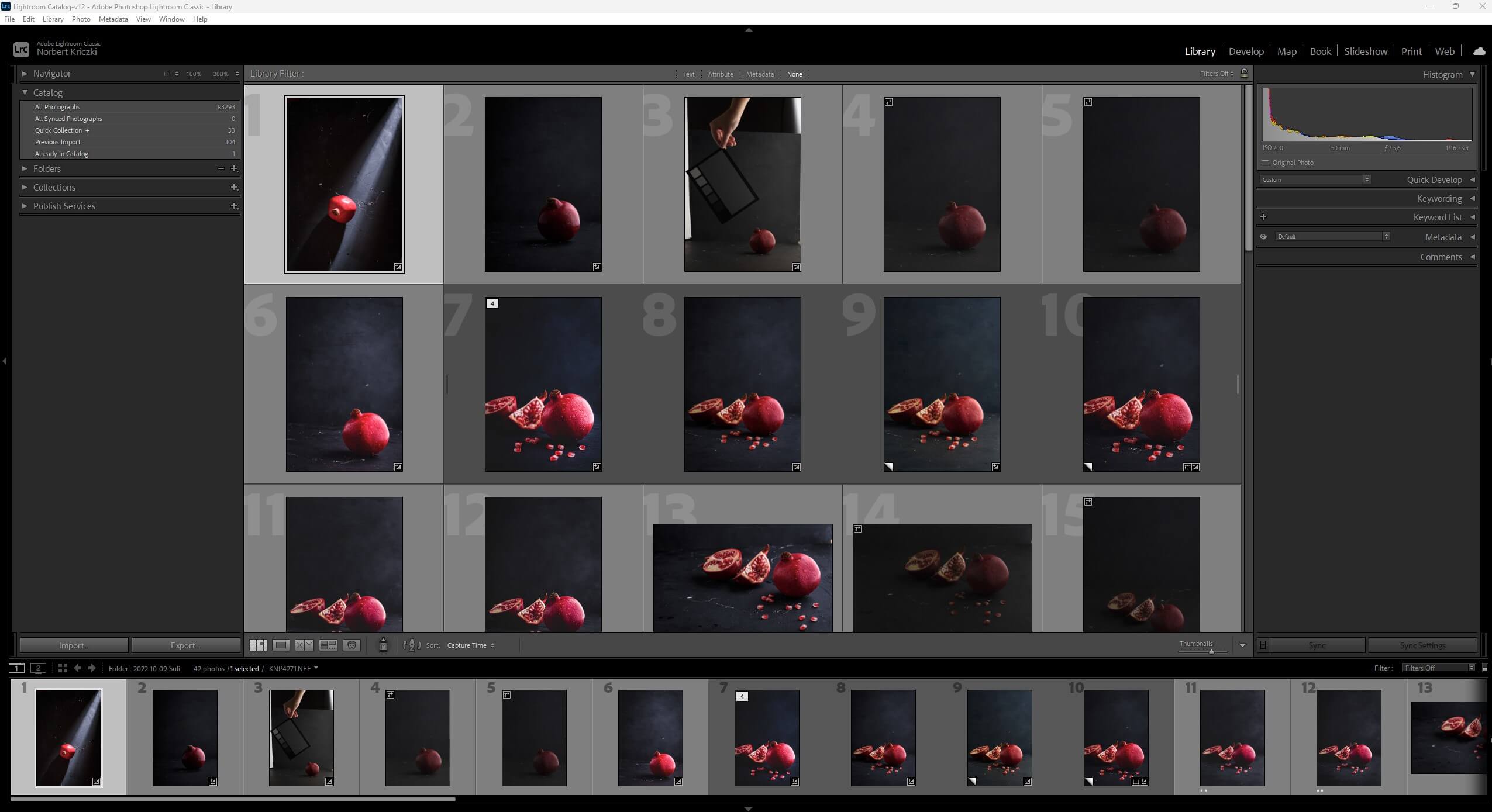 Lightroom katalógus 2